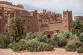 Kasbah Ait Ben Haddou in the Atlas Mountains of Morocco. Medieval fortification city, UNESCO World Heritage Site. Royalty Free Stock Photo