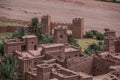 Kasbah Ait Ben Haddou in the Atlas Mountains of Morocco. Medieval fortification city, UNESCO World Heritage Site. Royalty Free Stock Photo