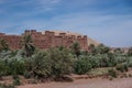 Kasbah Ait Ben Haddou in the Atlas Mountains of Morocco. Medieval fortification city, UNESCO World Heritage Site. Royalty Free Stock Photo