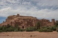 Kasbah Ait Ben Haddou in the Atlas Mountains of Morocco. Medieval fortification city, UNESCO World Heritage Site. Royalty Free Stock Photo