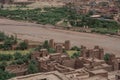 Kasbah Ait Ben Haddou in the Atlas Mountains of Morocco. Medieval fortification city, UNESCO World Heritage Site. Royalty Free Stock Photo