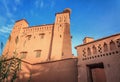 Kasbah Ait Ben Haddou in the Atlas Mountains of Morocco. UNESCO World Heritage. Royalty Free Stock Photo