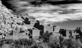Kasbah Ait Ben Haddou in the Atlas Mountains of Morocco. UNESCO World Heritage Site since 1987. Several films have been Royalty Free Stock Photo
