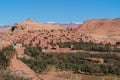 Kasbah Ait Ben Haddou , the famous landmark of Morooco Royalty Free Stock Photo