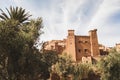 Kasbah in Ait Ben Haddou ksar in Ouarzazate, Morocco. Famous tourist landmark