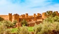 Kasbah Ait Ben Haddou near Ouarzazate Morocco. UNESCO World Heritage Site Royalty Free Stock Photo