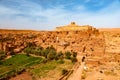 Kasbah Ait Ben Haddou near Ouarzazate Morocco. UNESCO World Heritage Site Royalty Free Stock Photo