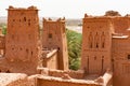 Kasbah Ait Ben Haddou near Ouarzazate Morocco. UNESCO World Heritage Site Royalty Free Stock Photo