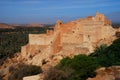 Kasbah in ruins. Tiout, Souss-Massa-DrÃÂ¢a, Morocco Royalty Free Stock Photo