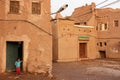 Kasbah Taourirt. square in the medina. Ouarzazate. Morocco.