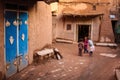 Kasbah Taourirt. square in the medina. Ouarzazate. Morocco. Royalty Free Stock Photo