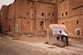 Kasbah Taourirt. square in the medina. Ouarzazate. Morocco.