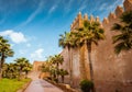 Kasbah of Udayas fortress in Rabat Morocco
