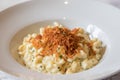 Kasespatzle Dish in Austria Royalty Free Stock Photo