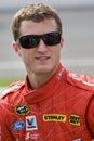 Kasey Kahne at the track Royalty Free Stock Photo