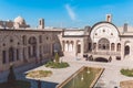 The courtyard of the Tabatabaei House, Kashan, Iran Royalty Free Stock Photo