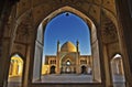 Kashan, Iran - 05 Oct 2012: Agha Bozorg Mosque, Kashan, Iran