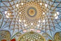 The cupola of Borujerdi Historical House, Kashan, Iran Royalty Free Stock Photo