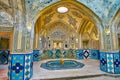 The garmkhaneh hall of Qasemi Bath, Kashan, Iran