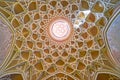 The small dome of Borujerdi Historical House, Kashan, Iran