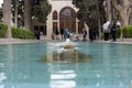 Kashan`s Fin Bath, where Amir Kabir, the Qajarid chancellor, was murdered by an assassin sent by King Nasereddin Shah in 1852 Royalty Free Stock Photo