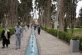 Kashan`s Fin Bath, where Amir Kabir, the Qajarid chancellor, was murdered by an assassin sent by King Nasereddin Shah in 1852 Royalty Free Stock Photo