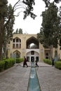 Kashan`s Fin Bath, where Amir Kabir, the Qajarid chancellor, was murdered by an assassin sent by King Nasereddin Shah in 1852 Royalty Free Stock Photo