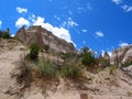 Kashe-Katuwe Tent Rocks or Hoodoo`s from the base of Trail