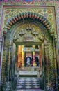 Kashi Vishwanath mandir entrance-Lahori Tola, Varanasi Royalty Free Stock Photo
