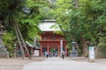 Approach to Kashima Shrine Kashima jingu Shrine in Kashima, Ibaraki Prefecture, Japan.