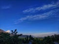 Kashmir Landscape mountains clouds paradise Royalty Free Stock Photo