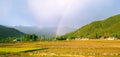 Kashmir Photography  Landscapes Passion Rainbow Royalty Free Stock Photo