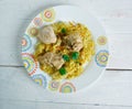 Kashmiri Chicken Pulao Royalty Free Stock Photo