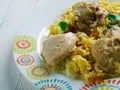 Kashmiri Chicken Pulao Royalty Free Stock Photo