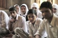 Kashmiri children from Kupwara village at the Indian border with Pakistan