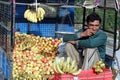 Kashmiri fruit seller