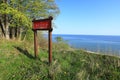 Kashubian cliffs Natura 2000 area reserve at Jastrzebia Gora