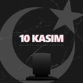 10 Kasim November 10 death day Mustafa Kemal Ataturk , first president of Turkish Republic. translation Turkish. November 10, resp