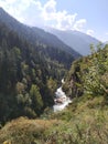 Kasol view from somewhere kheerganga