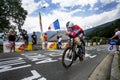 KASPER ASGREEN (SOUDAL QUICK-STEP BEL) in the time trial stage at Tour de France.