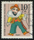 Kasperl (Kasperle, Kasper) a famous traditional puppet character from Austria, German-speaking Switzerland, and Germany Royalty Free Stock Photo