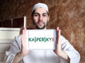 Kaspersky Lab company logo Royalty Free Stock Photo