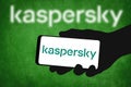 Kaspersky Lab computer software Royalty Free Stock Photo