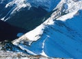 Kasprowy Wierch in the Western Tatras. Winter view. Royalty Free Stock Photo