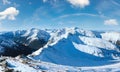 Kasprowy Wierch  in the Western Tatras. Winter view Royalty Free Stock Photo