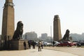 Kasr Al Nile Bridge Entrance - Cairo