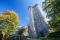 Kasselburg Castle in Vulkaneifel, Rhineland-Palatinate, Germany Royalty Free Stock Photo