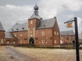 Kasteel Hoensbroek, one of the most famous Dutch castles. Royalty Free Stock Photo