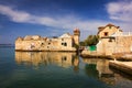 Kastel Gomilica one of seven settlement of town Kastela in Croatia was one of the locations in series Game of Thrones. Historic Royalty Free Stock Photo