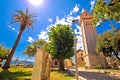 Kastel Stafilic church and landscape view Royalty Free Stock Photo